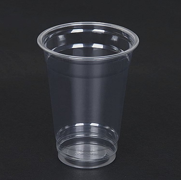【一次性高透果汁杯子奶茶杯可订做LOGO图】价格,厂家,图片,塑料杯,上海白石赐塑业-